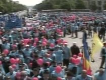 Blocul Naţional Sindical organizează un miting şi un marş în Capitală. 10.000 de oameni vor participa