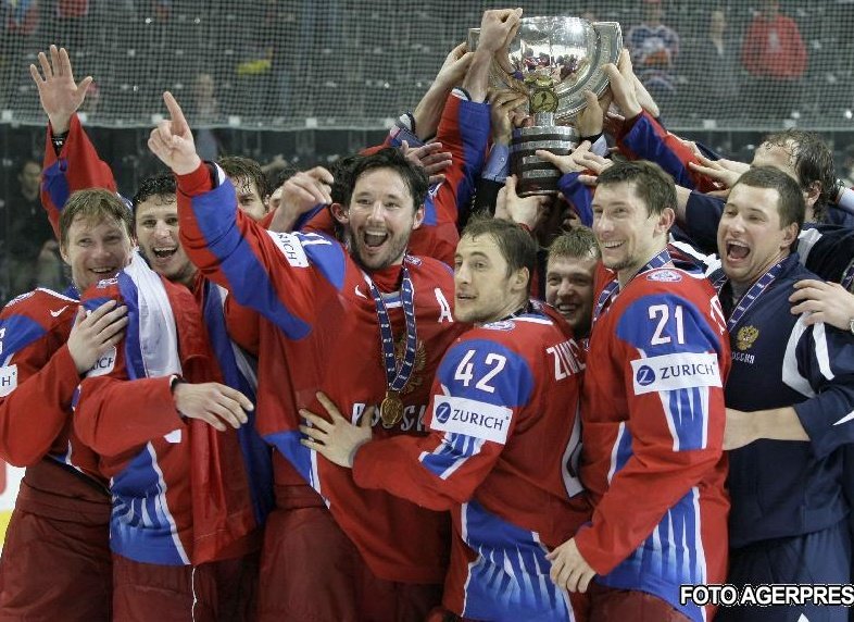 Rusia, din nou campioană mondială la hochei pe gheaţă după o finală cu Canada (VIDEO)