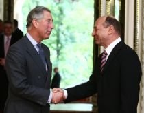 Prinţul Charles, primit de preşedintele Băsescu la Cotroceni (VIDEO)