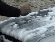Iarnă în mai. Stratul de zăpadă la Bâlea Lac măsoară 15 centimetri (VIDEO)