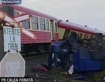 Accident pe calea ferată, în Timiş. Cinci oameni au fost răniţi (VIDEO)
