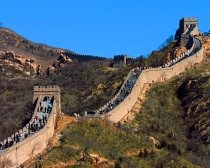 Doi oameni aflaţi pe Marele Zid Chinezesc au murit fulgeraţi