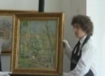 "Tăietorul de Lemne" al lui Camile Pissarro, cel mai scump tablou scos la licitaţie în România (VIDEO)