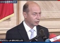Preşedintele şi premierul, la Bruxelles. Băsescu: România va susţine reglementarea mai strictă a sistemului bancar