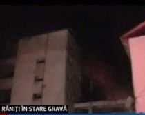 Explozie urmată de incendiu la Vişeu de Sus. Şase persoane sunt rănite (VIDEO)