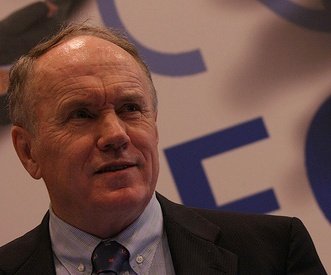 Edward C. Prescott, laureatul premiului Nobel pentru Economie, la Bucureşti