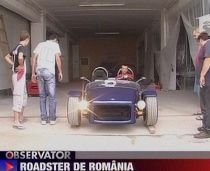 Patru studenţi au construit primul roadster românesc. Maşina atinge 100km/h în 5,8 secunde (VIDEO)