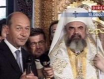 Traian Băsescu a participat la întronizarea PS Vicenţiu ca episcop al Sloboziei şi Călăraşilor (VIDEO)
