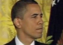 Barack Obama, întrerupt de un... măcănit (VIDEO) 