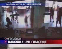 Fetiţa ucisă de panoul publicitar. Imagini şocante din interiorul băncii unde a avut loc tragedia