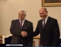 Traian Băsescu se va întâlni cu preşedintele Autorităţii Palestiniene, Mahmoud Abbas