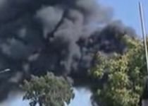 Incendiu de proporţii, la Roma: Flăcările au atins un depozit cu 1.000 de maşini (VIDEO)