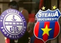 Steaua "dovedeşte" Ujpest la Budapesta cu 2-1, în Europa League. Galeria Stelei evacuată (VIDEO)
