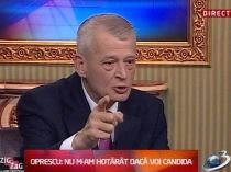 Sorin Oprescu: Nu exclud candidatura la prezidenţiale