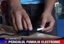 Ţigara electronică conţine substanţe care declanşează cancerul (VIDEO)