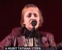 Trupul neînsufleţit al artistei Tatiana Stepa a fost depus la Ateneul Român