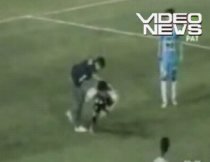 Incidente la un meci din Copa Sudamericana: Un jucător, bruscat de un fan (VIDEO)