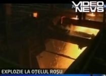 Explozie la Combinatul Siderurgic Oţelul Roşu, din Caraş Severin. Un om a murit şi alţi doi, răniţi grav