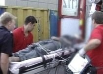 Accident de muncă, la Iaşi: Un tânăr a căzut de la 10 metri, după ce schela pe care era s-a rupt (VIDEO) 