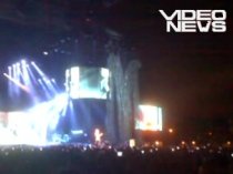 Imagini de la concertul Madonnei, postate de utilizatorii Video News (VIDEO)