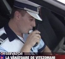 Razie pe Autostrada Soarelui. Un portughez şi-a pierdut carnetul pentru că rula cu 212 km/oră (VIDEO)