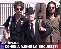 Leonard Cohen a ajuns în Capitală. Vineri va concerta pe stadionul Tineretului (VIDEO)