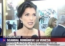 Scandal la Festivalul de film de la Veneţia din cauza peliculei româneşti "Francesca" (VIDEO)