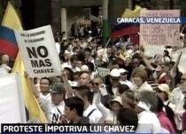 Protest în 20 de ţări faţă de politica preşedintelui Hugo Chavez, în urma unui apel pe Twitter