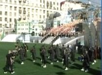 Efectele crizei, în Rusia: Ziua Moscovei, sărbătorită cu mai puţin fast decât în anii trecuţi (VIDEO)