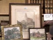 Trei picturi semnate Adolf Hitler, vândute la licitaţie cu 40.000 euro (VIDEO)
