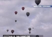 Cel mai mare festival de baloane cu aer cald se desfăşoară în Germania până pe 13 septembrie