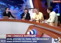 Sinteza Zilei. Candidează şi Băsescu şi Boc la prezidenţiale? Cine conduce România: Zeus, Ştefan cel Mare sau Broscoiul?