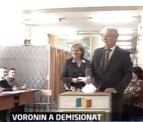 Vladimir Voronin şi-a anunţat oficial demisia