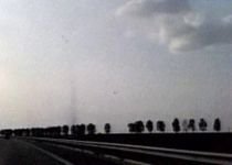 Spectacol meteo, pe Autostrada Soarelui: Început de tornadă, filmat de şoferi (VIDEO)
