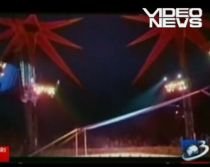 Accident la un circ din Columbia. Omul-ghiulea a ratat plasa de protecţie (VIDEO)
