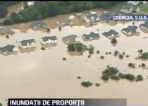 Inundaţii fără precedent în SUA. Stare de urgenţă în Georgia (VIDEO)