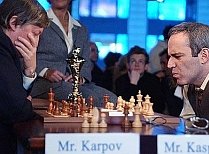 Kasparov, prea puternic pentru Karpov: 3-1 după două zile
