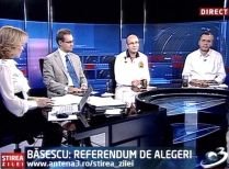 Ştirea Zilei. Băsescu: Referendum de alegeri
