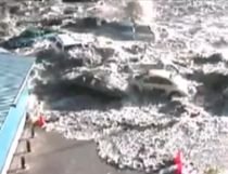 Imagini cu valul tsunami care a lovit Samoa, surprinse de FBI (VIDEO)