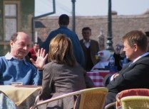 Traian Băsescu şi Klaus Iohannis, pe vremea când se întâlneau la o cafea (FOTO)
