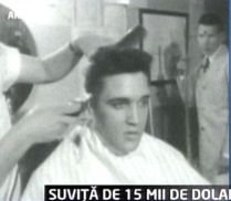15.000 de dolari pentru o şuviţă din părul lui Elvis Presley