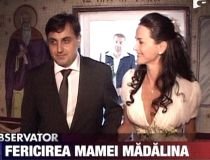 Mădălina Manole s-a căsătorit şi şi-a botezat fiul, la Suceava (VIDEO)