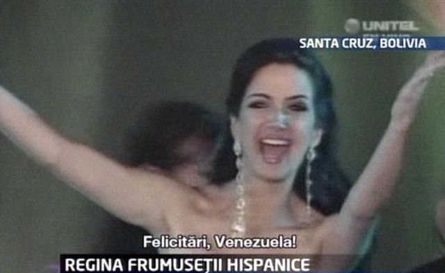 Regina Frumuseţii din America Hispanică, titlu câştigat tot de Venezuela (VIDEO)