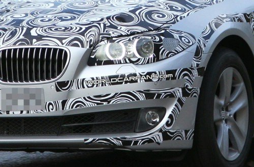 BMW Seria 5 F10 2011, surprins în fotografii spion
