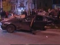 Grav accident în Bucureşti, din cauza vitezei excesive. Doi oameni au murit (VIDEO)