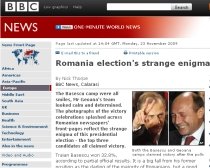 BBC, despre alegerile din România: Rezultatul este în mâinile votanţilor lui Antonescu