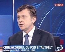 Crin Antonescu: Dacă Guvernul Iohannis măreşte taxele, eu mă retrag din politică (VIDEO)