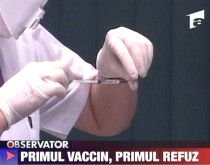 Primul vaccin împotriva gripei noi i-a fost administrat lui Adrian Streinu Cercel