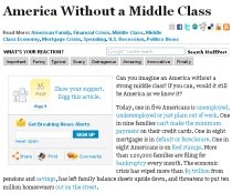 America a rămas fără clasa de mijloc