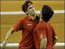 Spania îşi apără titlul în Cupa Davis, după ce Lopez şi Verdasco au făcut 3-0 în finala cu Cehia